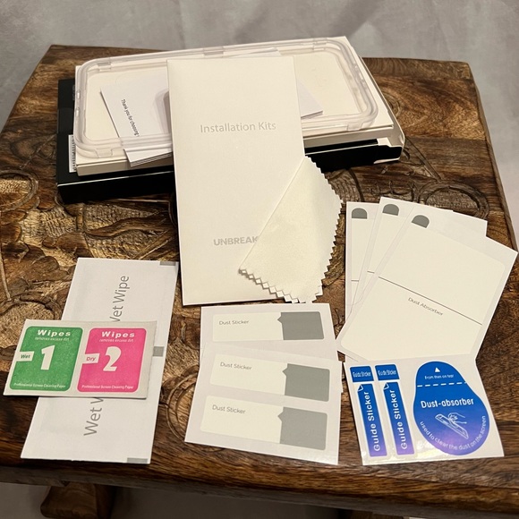 💥3/$13 New Unbreakcable Tempered Glass Screen Protector pack for iPhone 7+/8+ - Picture 6 of 8